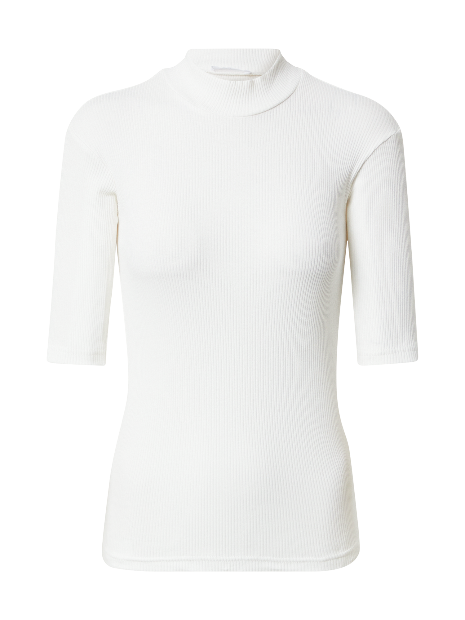Kobiety e2fE3 KnowledgeCotton Apparel Koszulka CANNA w kolorze Białym 