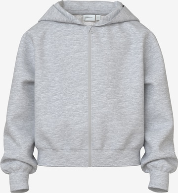 NAME IT Zip-Up Hoodie in Grey: front