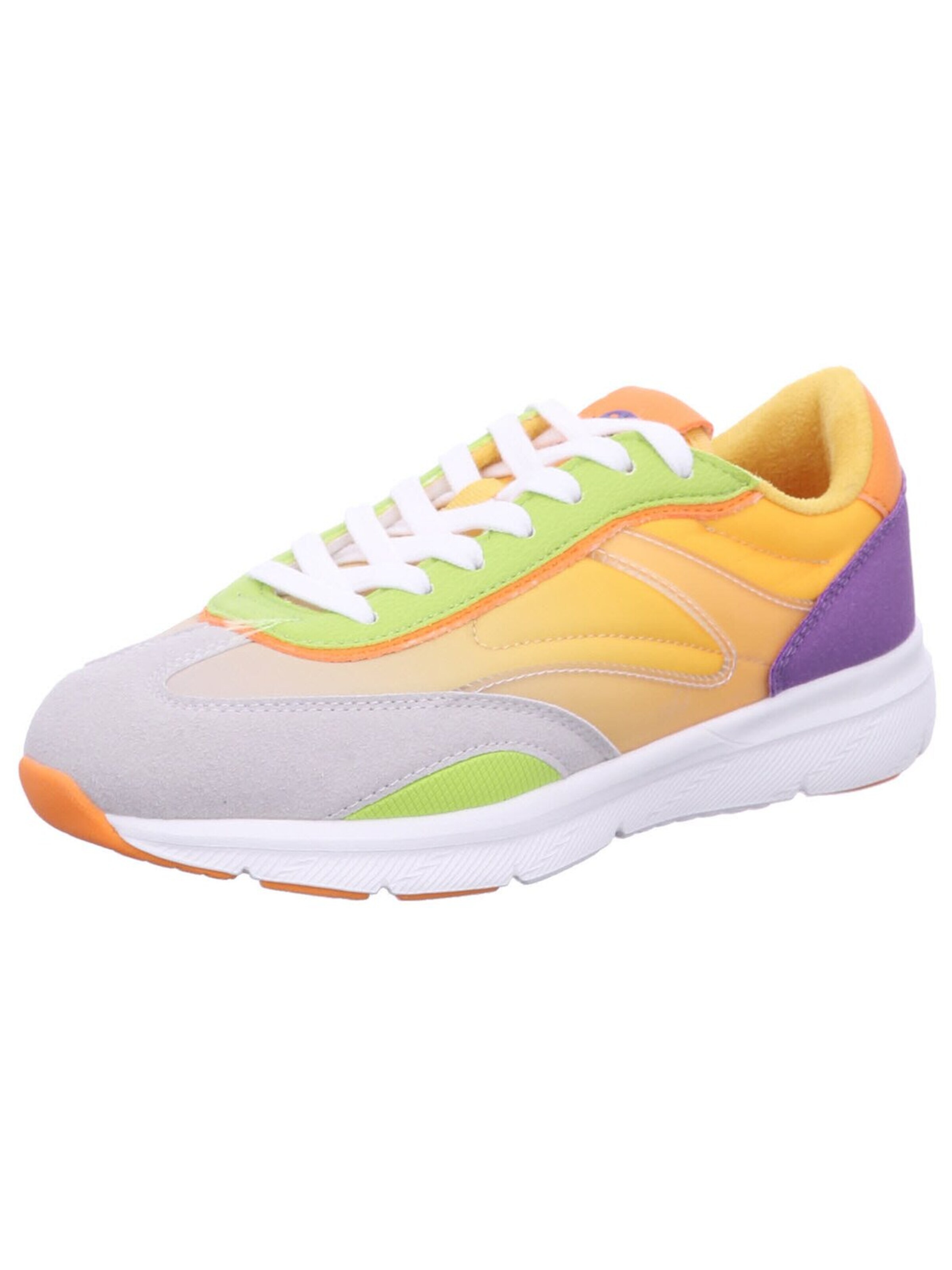 Sneaker bassa 'Sneaker Low Damen 56SK601 810 202 Kunststoff (Synthetik) in bunt' di Dockers by Gerli in colori misti: frontale