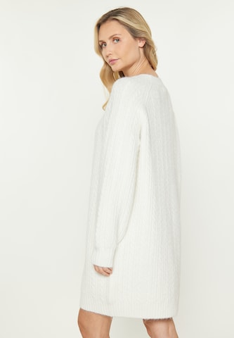 usha BLUE LABEL Gebreide jurk in Wit