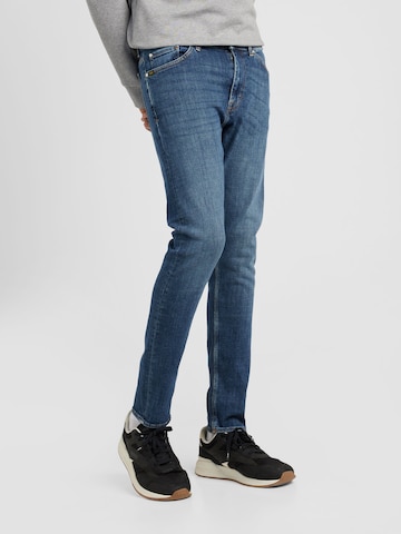 Coupe slim Jean 'EVOLVE' Tiger of Sweden en bleu : devant