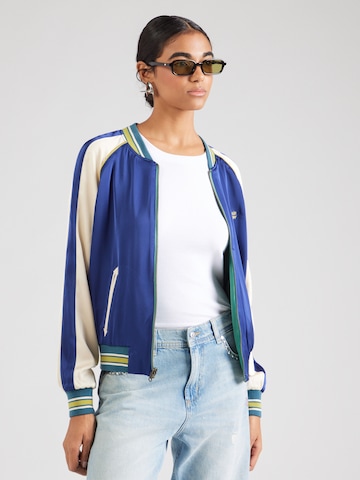 King Louie Преходно яке 'Lazou' в синьо: отпред