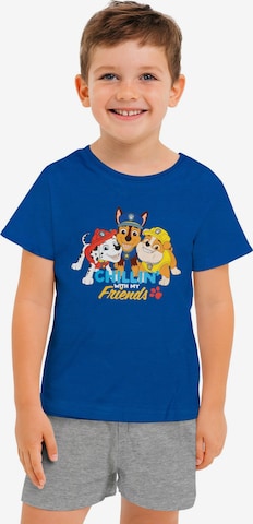 PAW Patrol Schlafanzug 'Chillin Friends' in Blau: Vorderseite