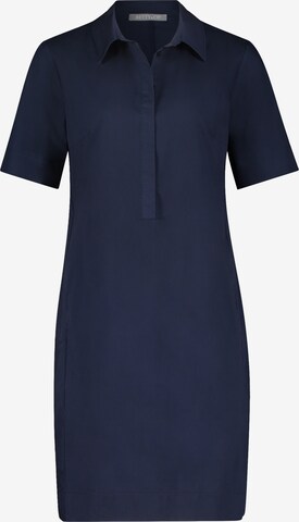 Betty & Co Shirt Dress in Blue: front