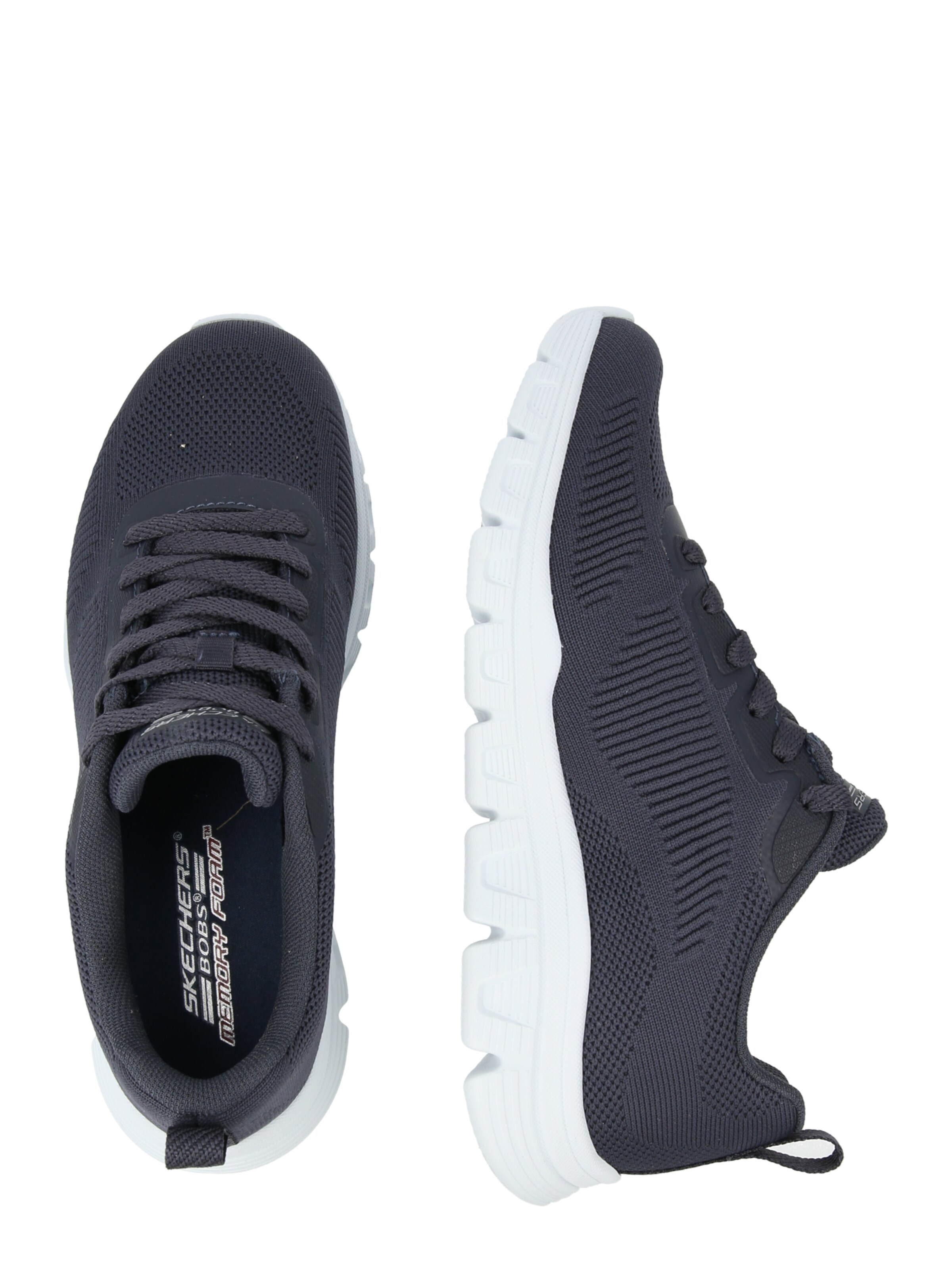 SKECHERS Nizke superge 'BOBS B-LITE' | modra barva