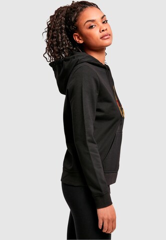 ABSOLUTE CULT Sweatshirt 'Tom And Jerry - Circle One' in Black