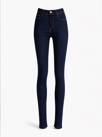 IT'S BASIC Skinny Jeans 'Skinny High Rise Jeans - Indigo' in Blauw: voorkant