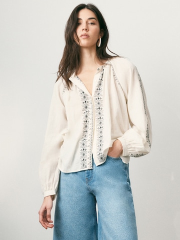Camicia da donna di Bhoem in bianco: frontale