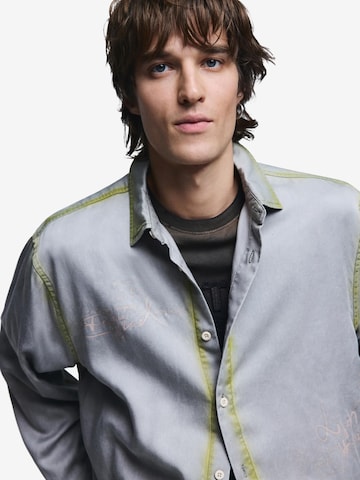 Desigual Regular fit Srajca | siva barva