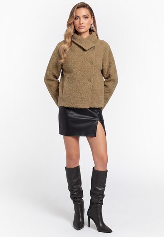 Veste en polaire faina en beige