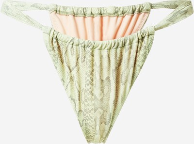 TWIIN Braga de bikini en gris / verde pastel, Vista del producto