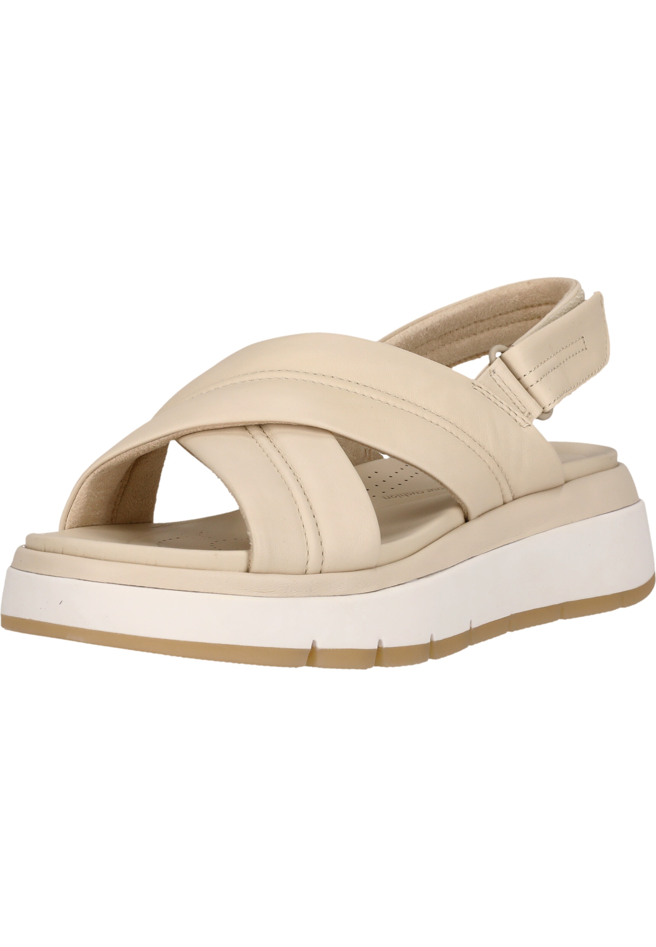 CLARKS Sandaal 'Tuscan' in de kleur Wit, Productweergave