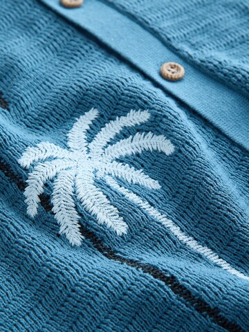 Next Pletena jopa | modra barva