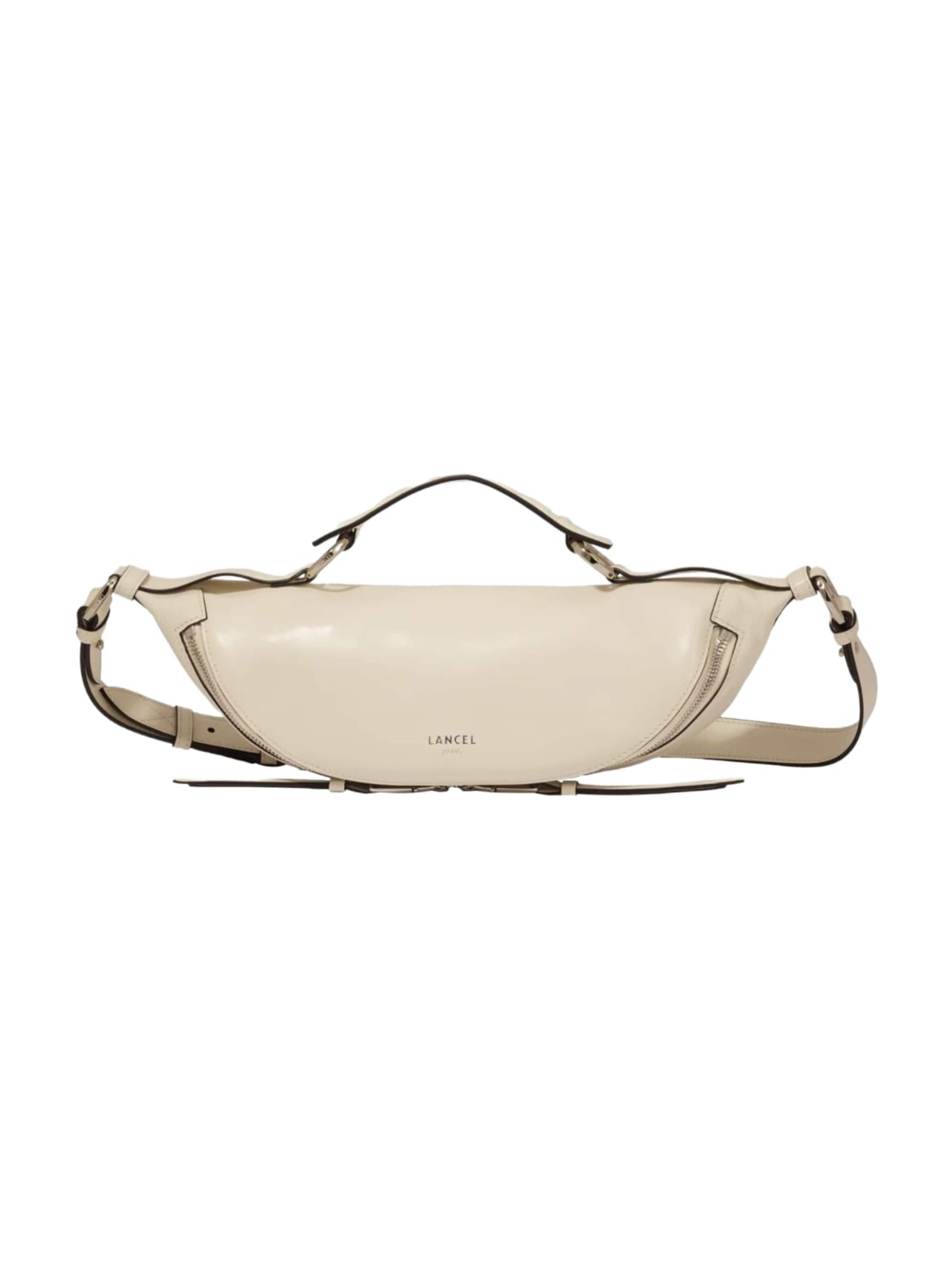 Lancel Crossbody bag in Beige: front