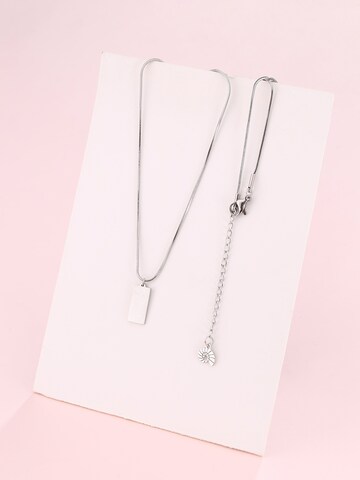 Hey Happiness Kette 'Line Up' in Silber