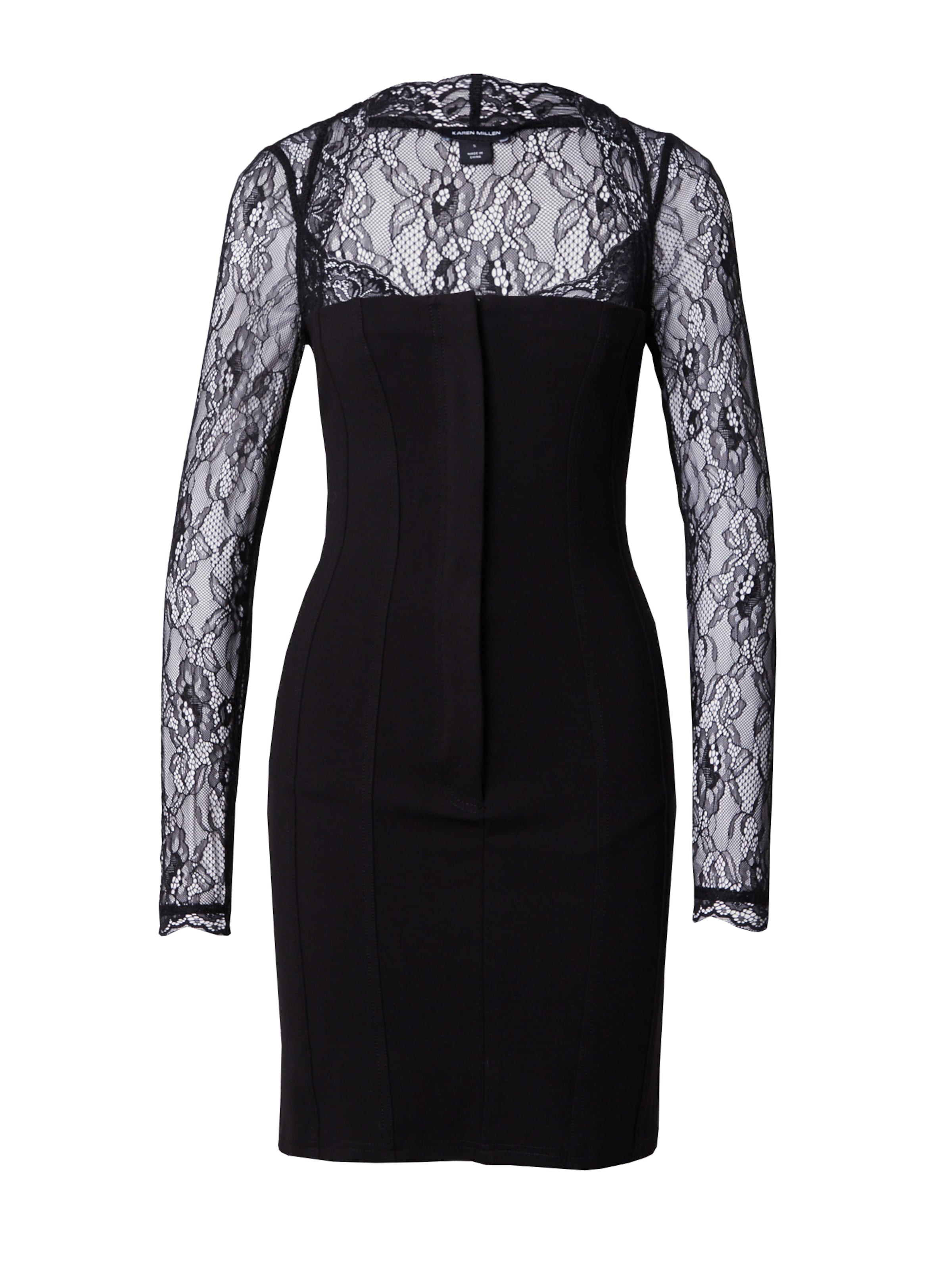 Karen Millen Рокля в черно: отпред