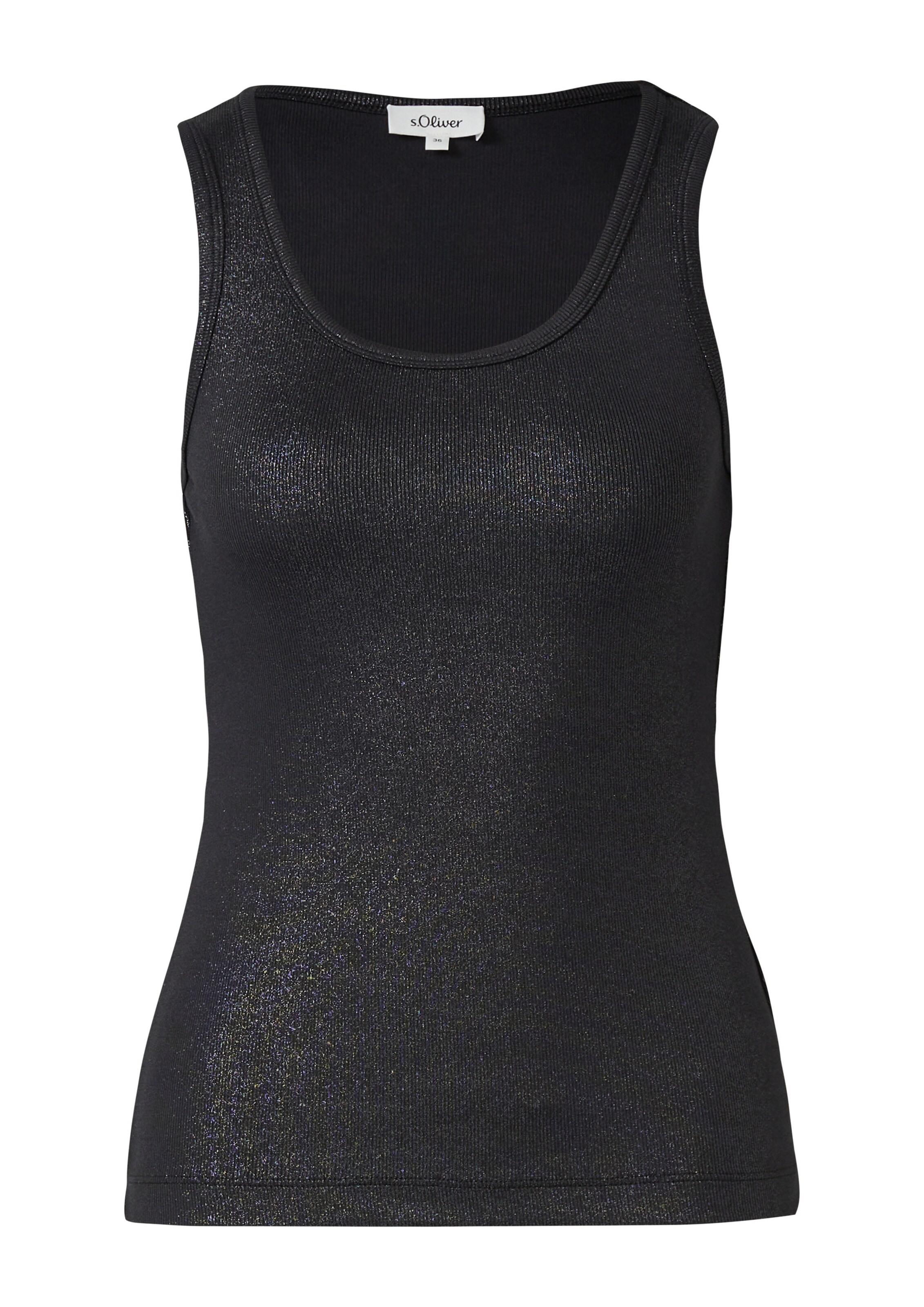 s.Oliver Shirt in Black: front