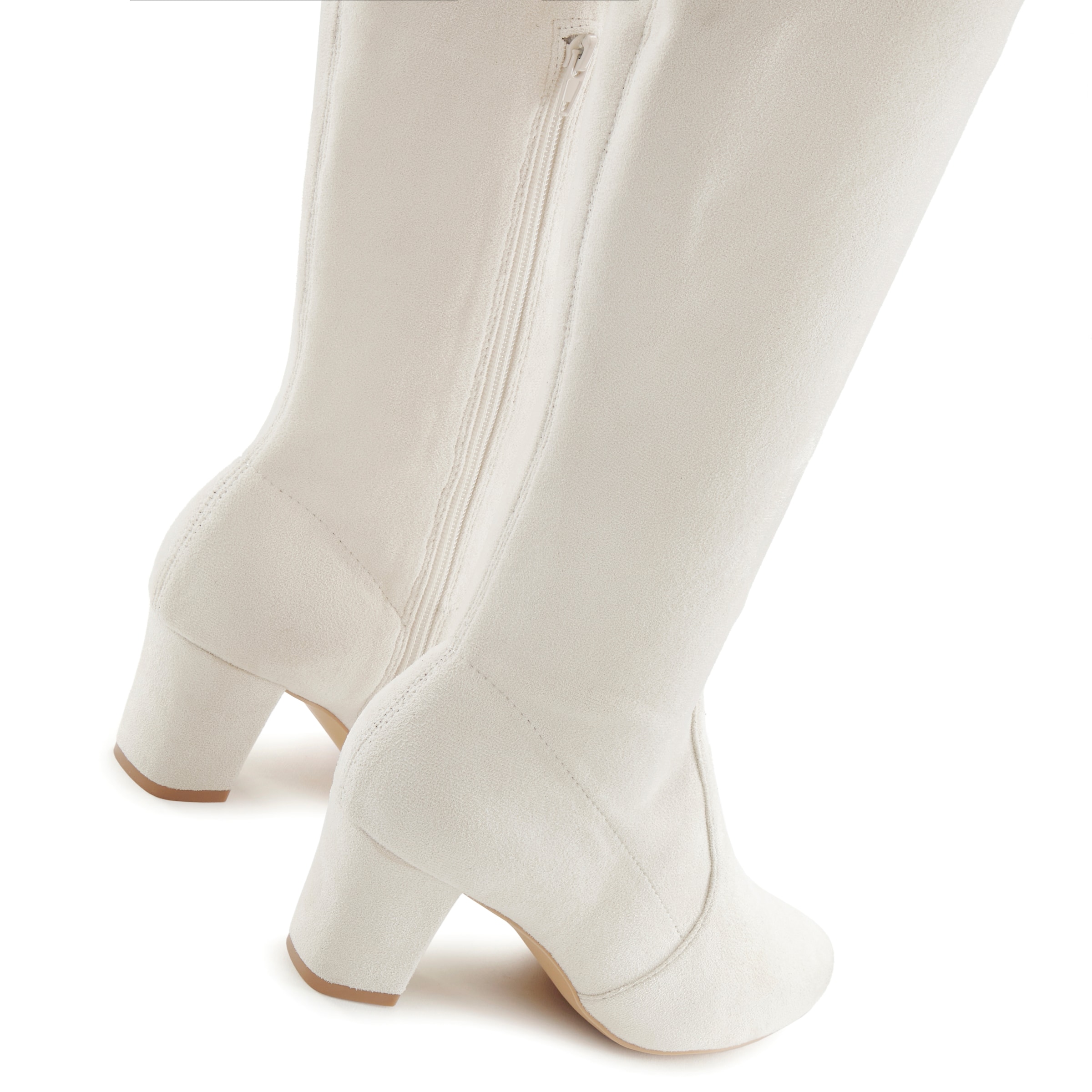 LASCANA - Botas sobre la rodilla en beige