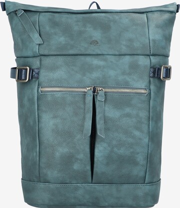 GREENBURRY Backpack 'Fanny' in Green: front