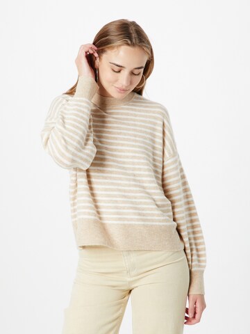 Pull-over ESPRIT en beige : devant