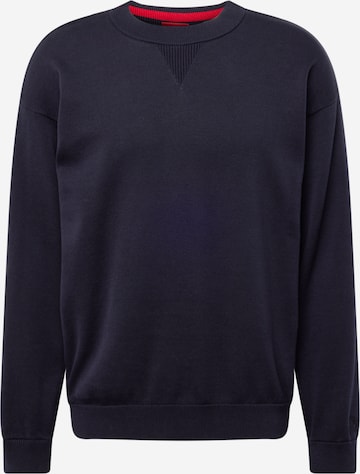 Pull-over 'Swart' HUGO en bleu : devant