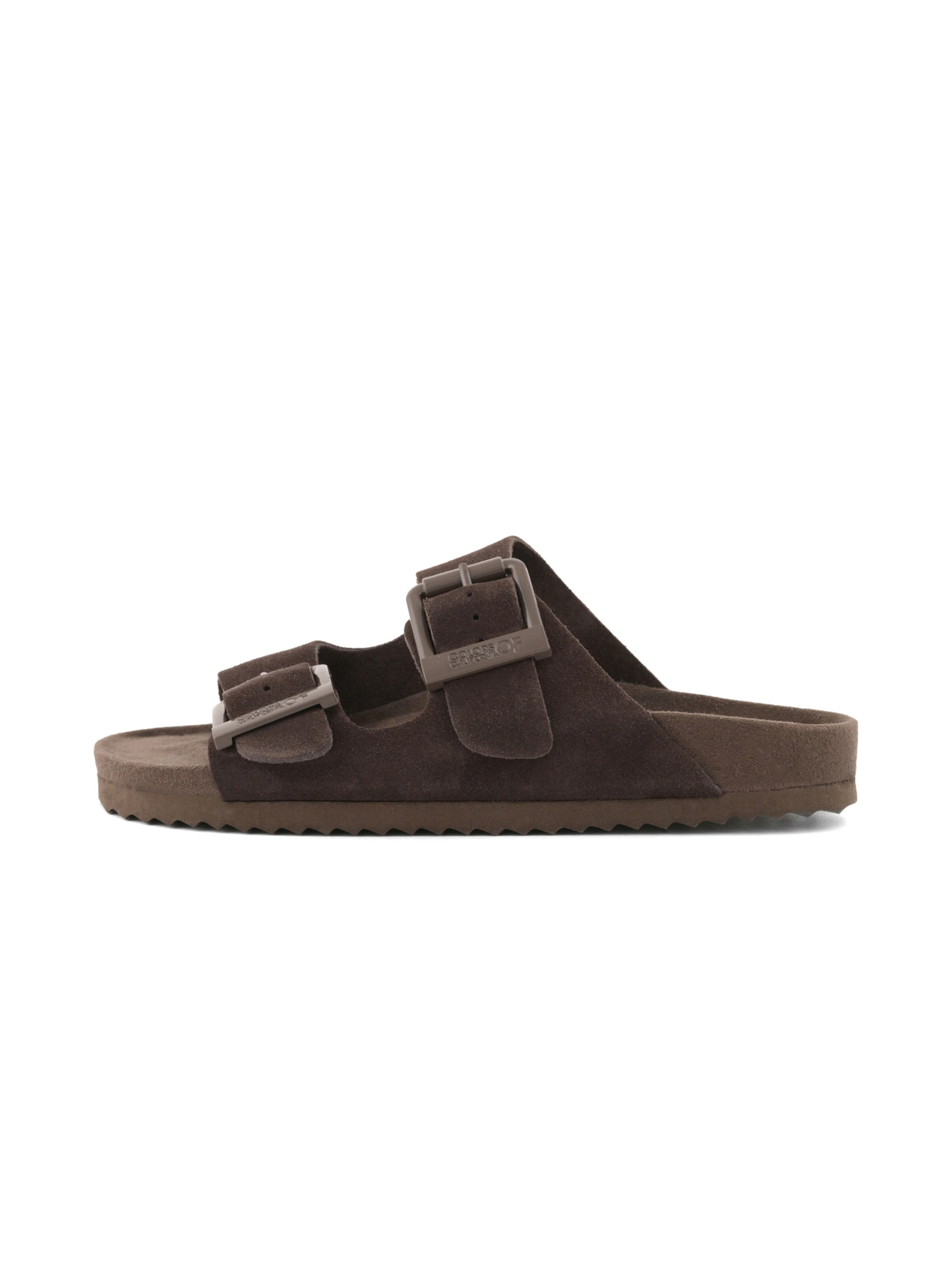 Zoccoletto di COLORS OF CALIFORNIA in marrone: lato