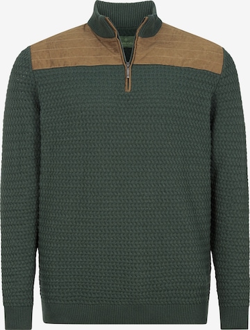 Charles Colby Sweater ' Earl Filibert ' in Green: front