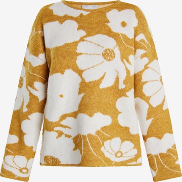 Usha Sweater 'Lurea' in Yellow: front