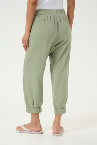 Kaffe Regular Trousers in Green