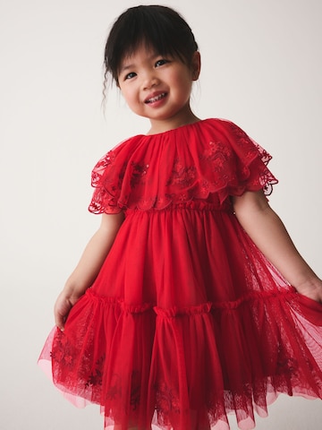 Next - Vestido en rojo: frente