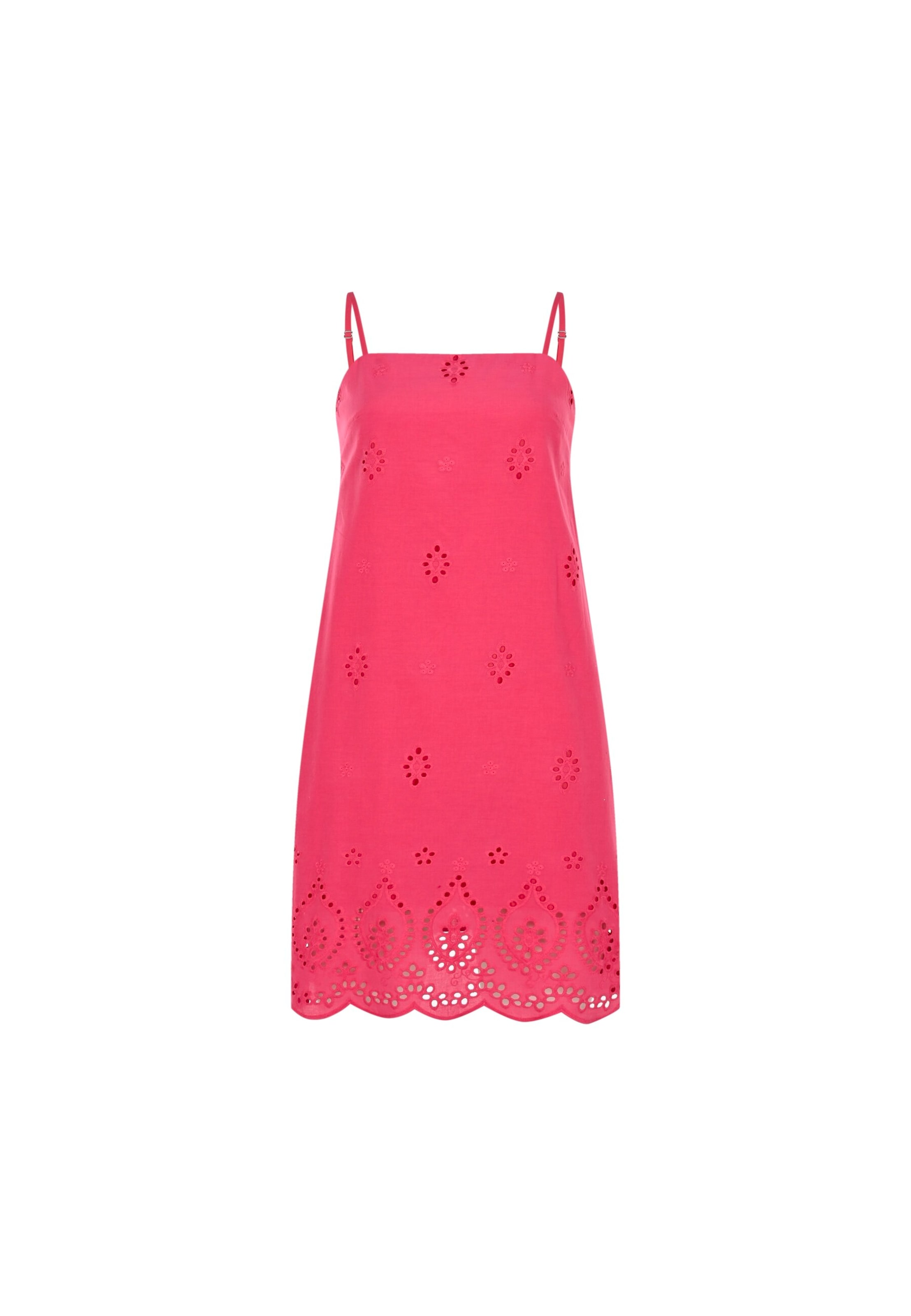 FRESHLIONS Sommerkleid 'Ella' in Rot: Vorderseite