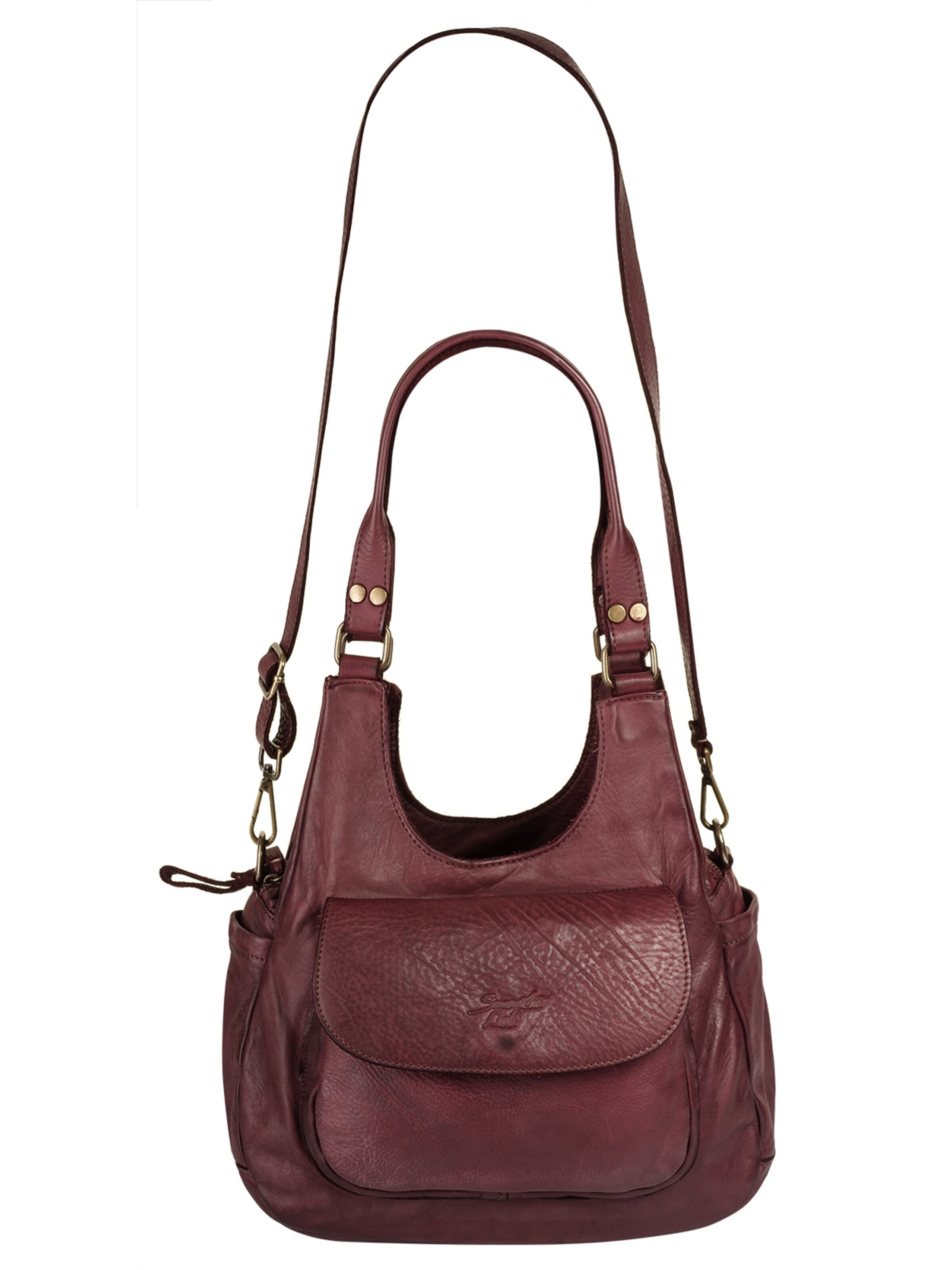 Samantha Look Crossbody Bag in Red