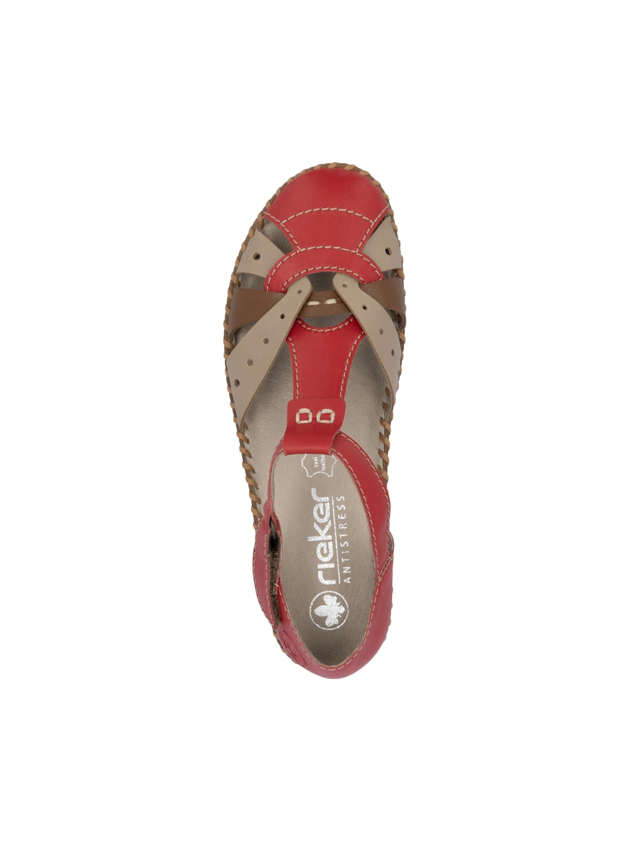 Rieker Sandaal in Rood