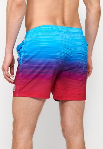Shorts de bain KOROSHI en mélange de couleurs