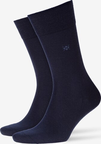 Chaussettes BURLINGTON en bleu : devant