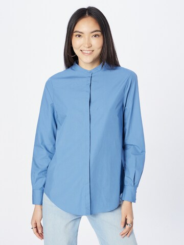 BOSS Orange Blouse 'Befelize' in Blauw: voorkant