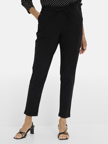 bonprix Regular Broek in Zwart: voorkant