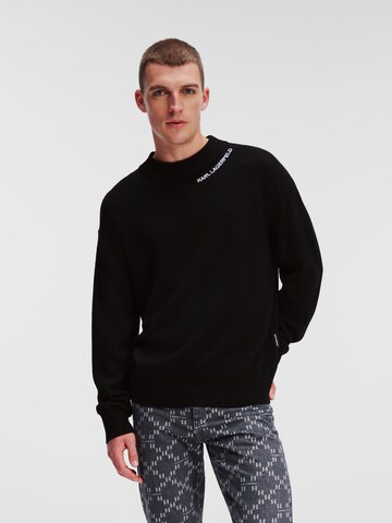 Karl Lagerfeld Pullover in Schwarz: Vorderseite