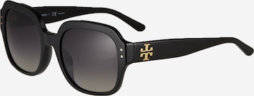 Tory Burch - Gafas de sol en negro: frente