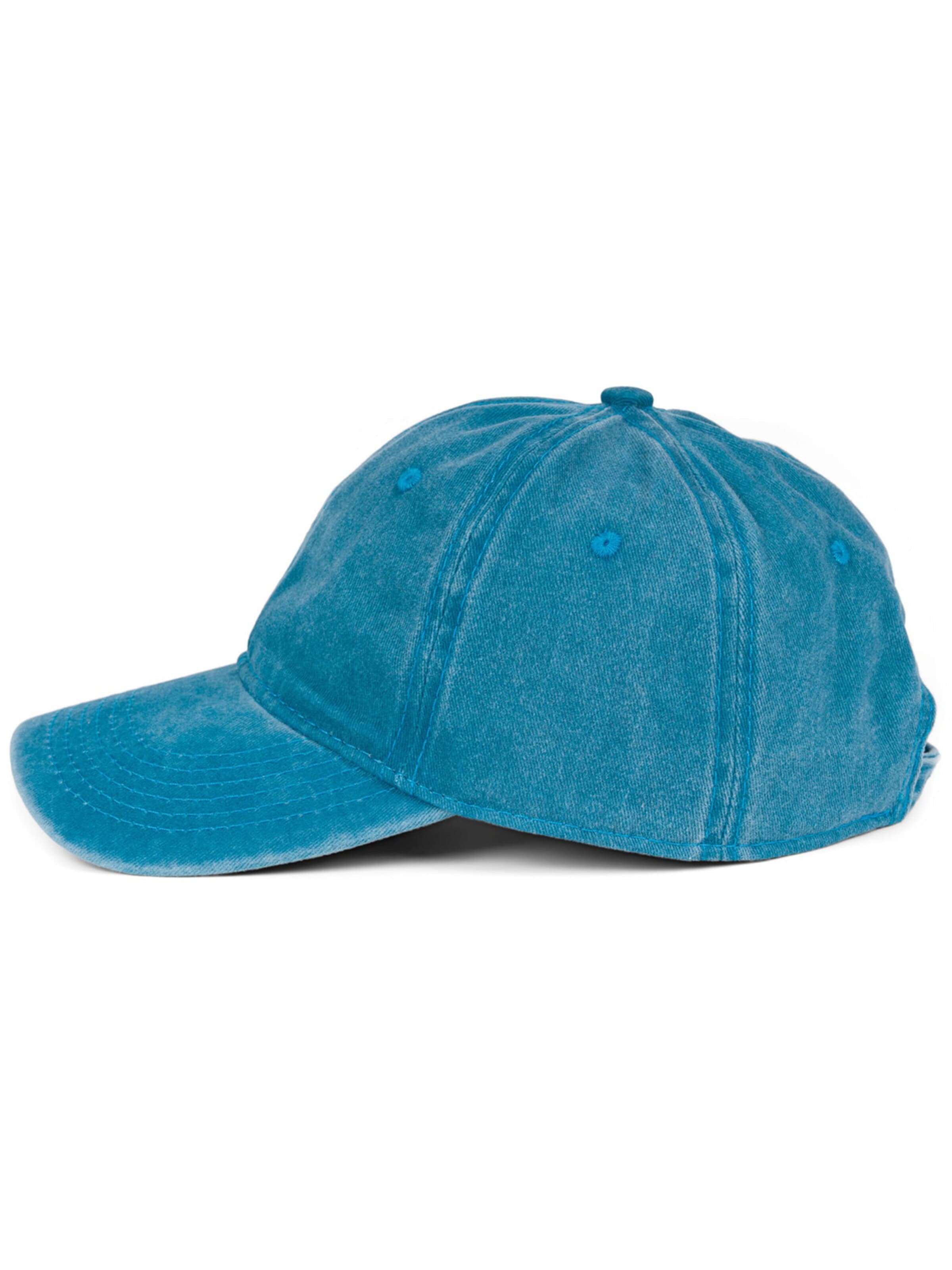 styleBREAKER Cap 'Vintage Baseball Cap Washed Used Look' in Green