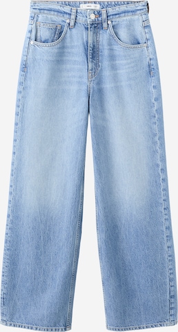 MANGO Wide Leg Farkut 'KIKA' värissä sininen: etupuoli