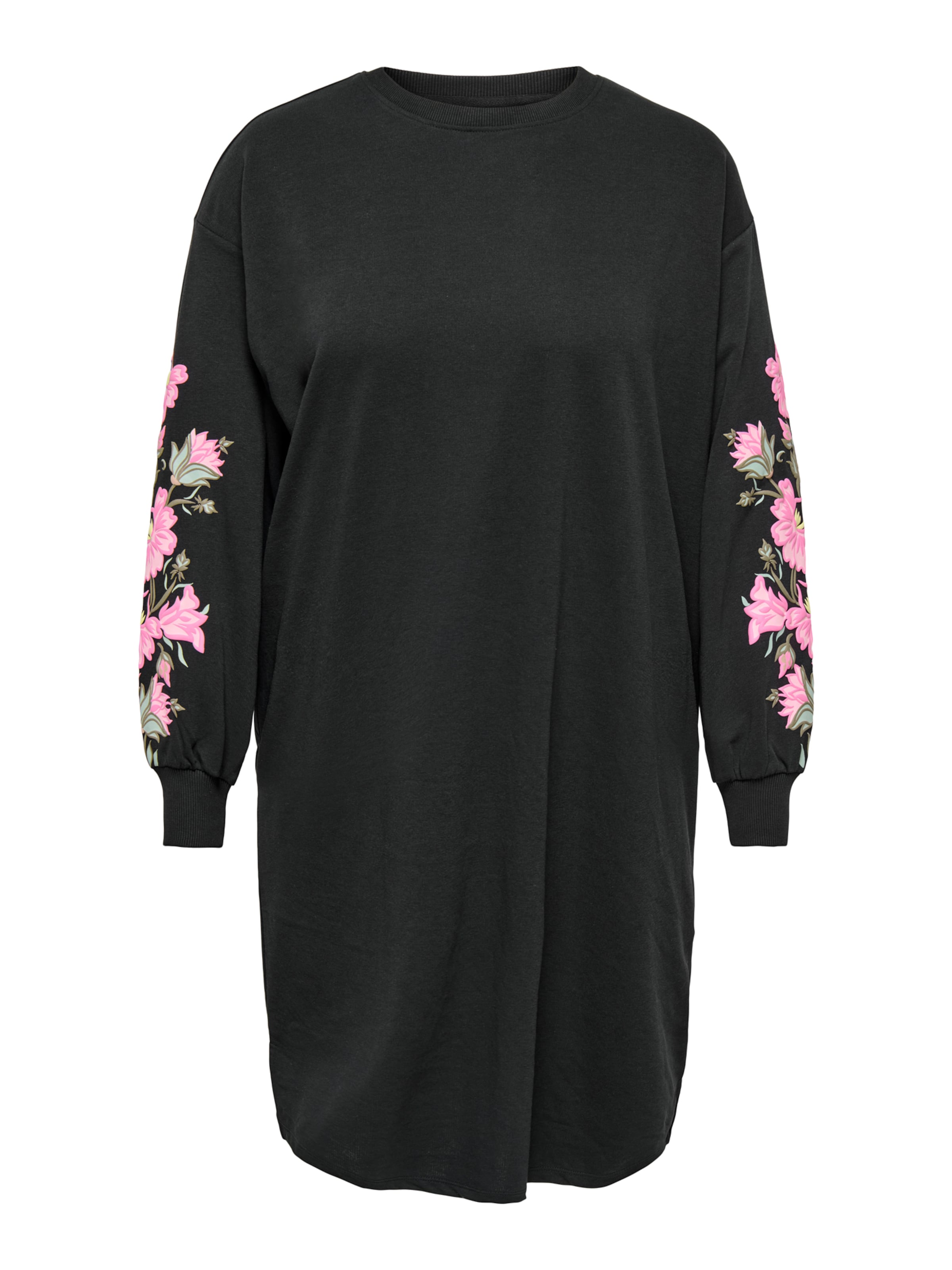 ONLY Carmakoma Jurk 'CARBellis' in Zwart: voorkant