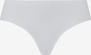Hanro Midislip ' Invisible Cotton ' in Weiß: Vorderseite