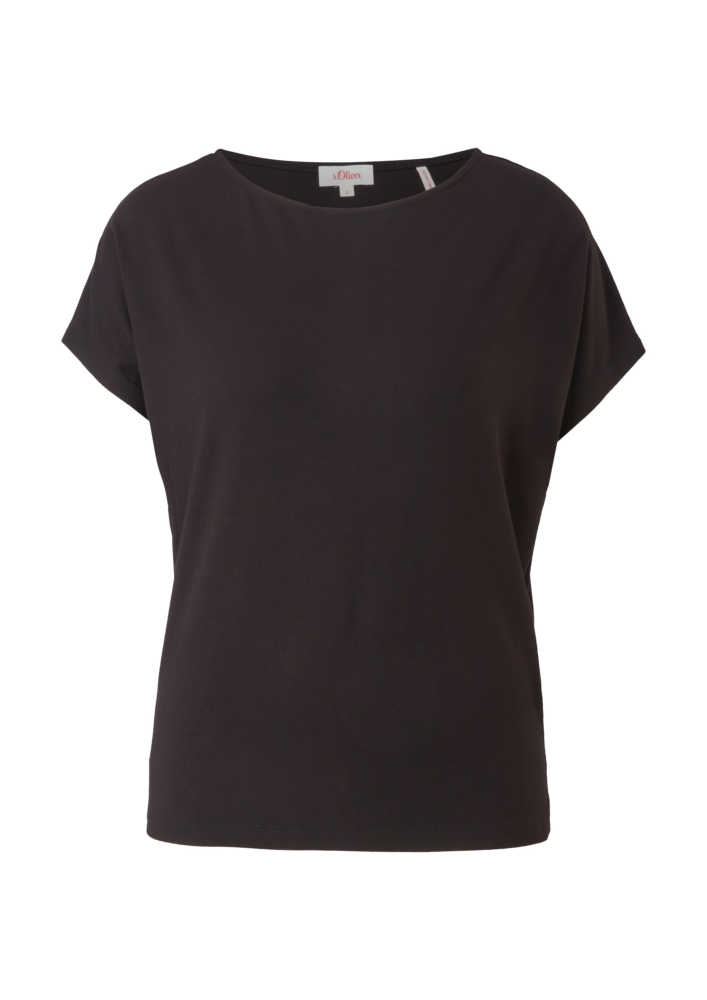 s.Oliver Shirt in Schwarz: Vorderseite