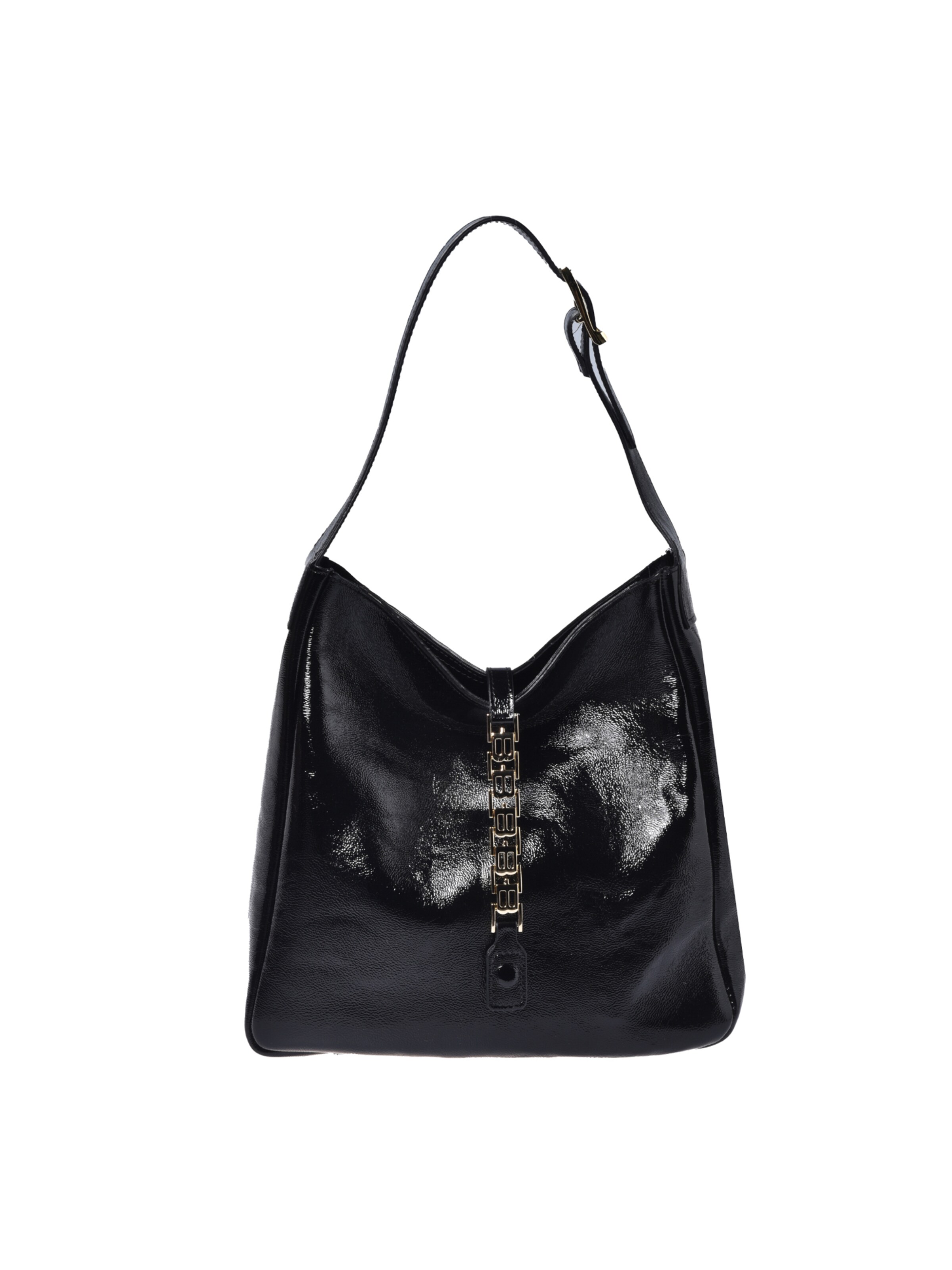 BALDININI Schultertasche in Schwarz: Vorderseite