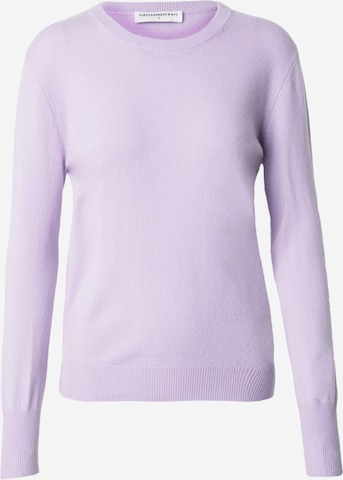 Pure Cashmere NYC Trui in Lila: voorkant