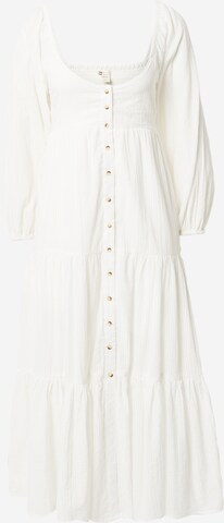 Robe BILLABONG en blanc : devant