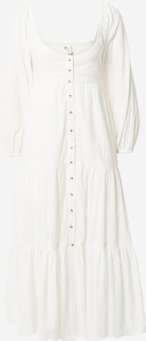 BILLABONG Klänning i vit: framsida