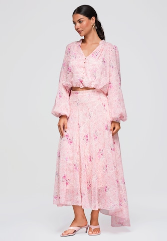 Ombre Rok 'OW-GL-E0008' in Roze