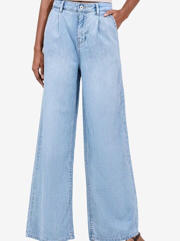 Lipsy Wide Leg Jeans in Blau: Vorderseite